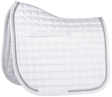 Saddle Pad White Harry&#039;s Horse Zadeldek Reverso competition