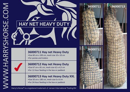 Harry&#039;s Horse Hooinet heavy duty 67x81cm