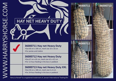 Harry&#039;s Horse Hooinet heavy duty 60x100cm