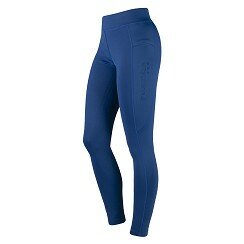 EQUESTRIAN PRO EMBOSSED RIJLEGGINGS POLYGIENE BLUE