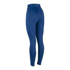 EQUESTRIAN PRO EMBOSSED RIJLEGGINGS POLYGIENE BLUE