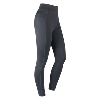 EQUESTRIAN PRO EMBOSSED RIJLEGGINGS POLYGIENE ANTHRACITE