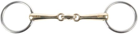 Harry&#039;s Horse Onderlegtrens gold brass oval link 16mm