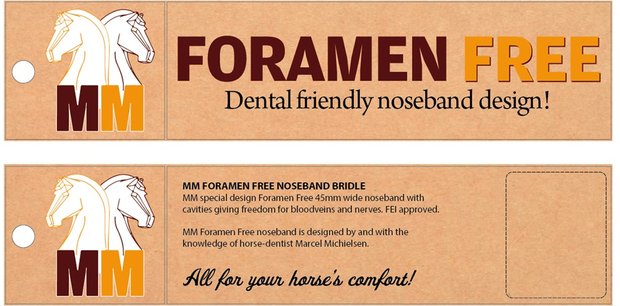 Harry's Horse Hoofdstel MM Foramen Free