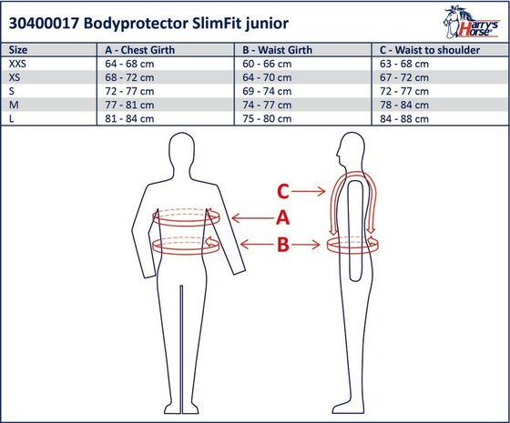 Harry's Horse Bodyprotector SlimFit junior