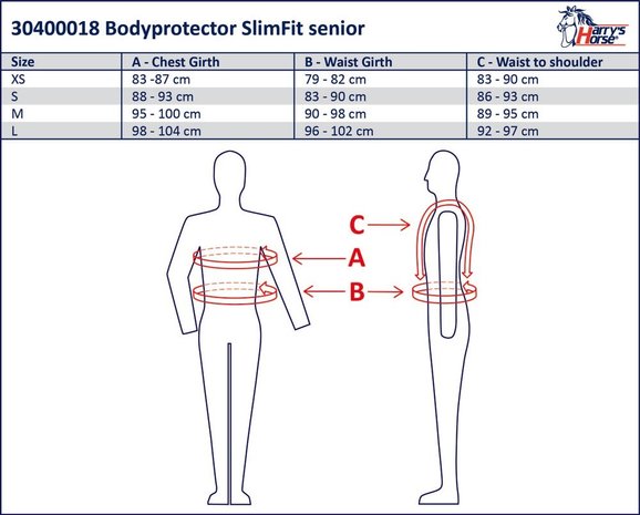 Harry's Horse Bodyprotector SlimFit senior