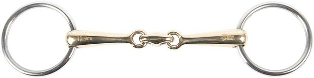 Harry's Horse Onderlegtrens gold brass oval link 16mm