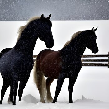 Winterweer: Moeten paarden de hele winter op stal blijven? Winterweer: Moeten paarden de hele winter op stal blijven?