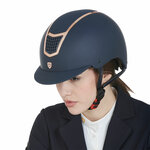 Cap Equestro Rose-Gold-Navy Cap Equestro Rose-Gold-Navy